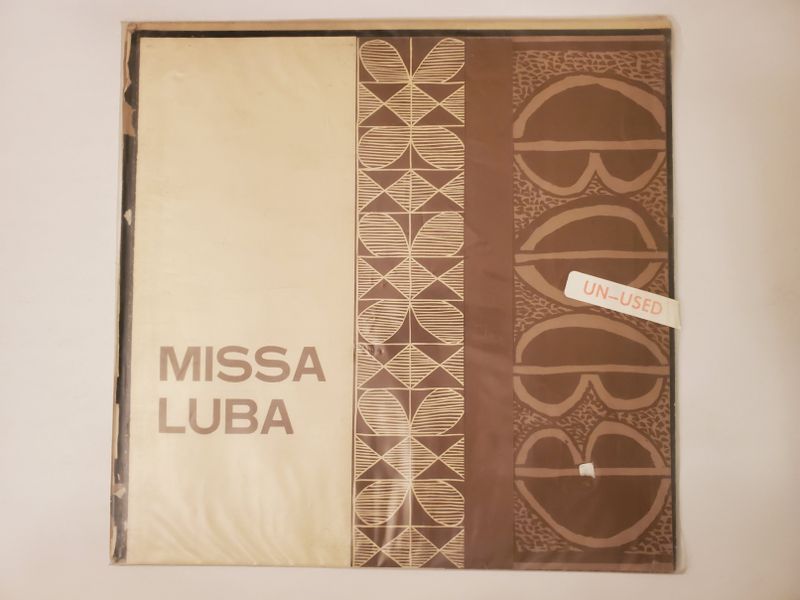 Les Troubadours du Roi Baudouin Missa Luba vinyl record